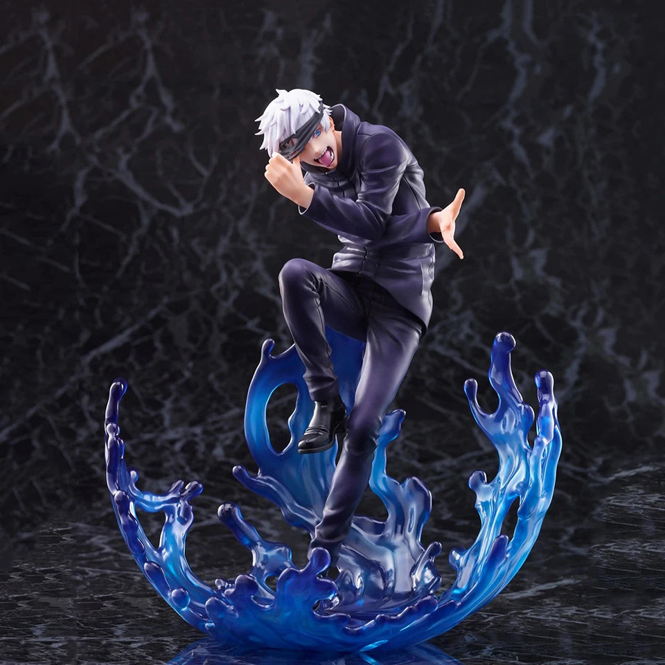 Gojo Satoru Anime Figure, Jujutsu Kaisen JJK Action Figurines Collectible 25 cm