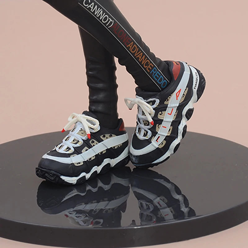 Asuka Langley Soryu Anime Figurine, Neon Genesis Evangelion EVA Action Figure 23 CM