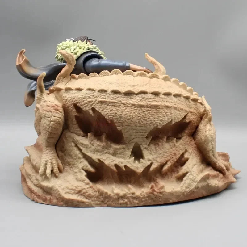 Crocodile Shichibukai Anime Figure, One Piece Sand Crocodile Sitting Action Figurines 18 CM