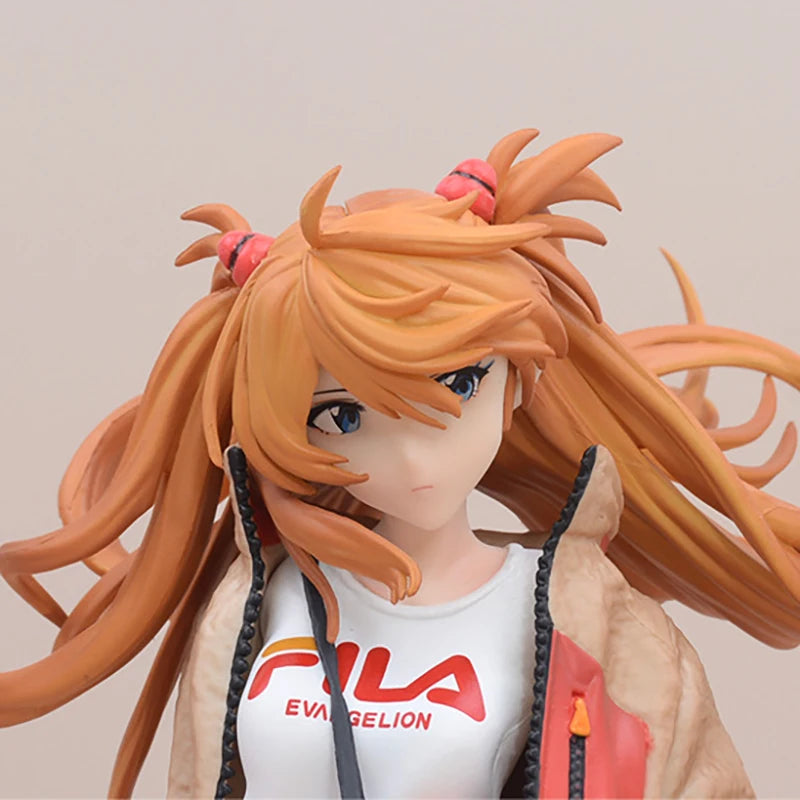 Asuka Langley Soryu Anime Figurine, Neon Genesis Evangelion EVA Action Figure 23 CM
