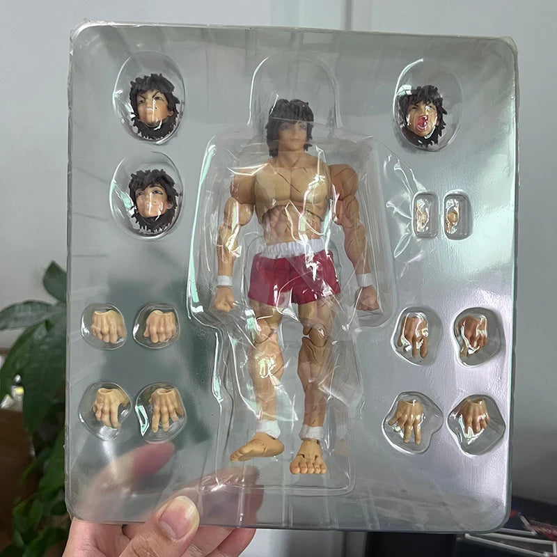 Hanma Yujiro and Baki Hanma Action Figure, Baki The Grappler Anime Figurines Son Of Ogre