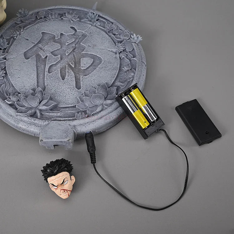 Himejima Gyomei Anime Figure, Demon Slayer Action Figurines PVC Large Statue 41 CM