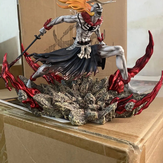 Vasto Lorde Hallow Kurosaki Ichigo Anime Figure, Bleach Action Figurines Statue 23 CM