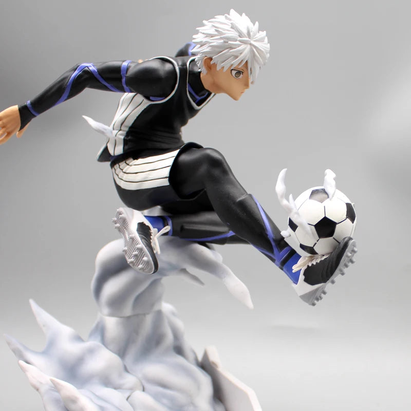 Nagi Seishiro Blue Lock Figures, Anime Figurines Soccer Football Collection Statue Decor 21 cm