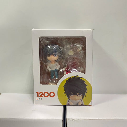 Anime Figures Death Note L Lawliet, Kawaii Cute Chibi Action Figures 10 cm