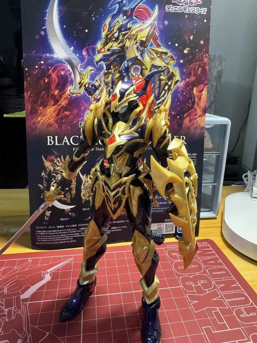 Black Luster Soldier Assembly Model Anime Figure, Yu-Gi-Oh! Duel Monsters Action Figure