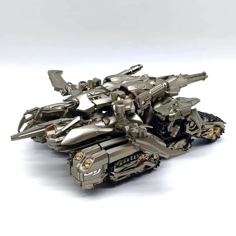 Megatron Action Figure, Transformers Tank Transformation Galvatron Anime Figurines Decepticon