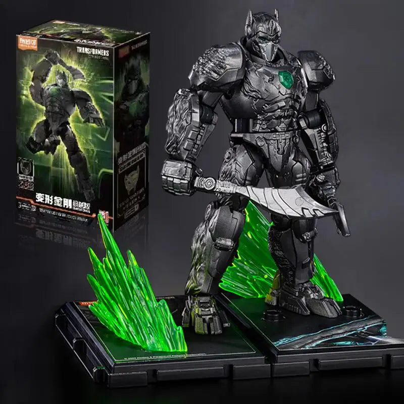 Transformers Action Figures Collections, Nemesis Optimus Prime Bumblebee Mirage Megatron Scourge