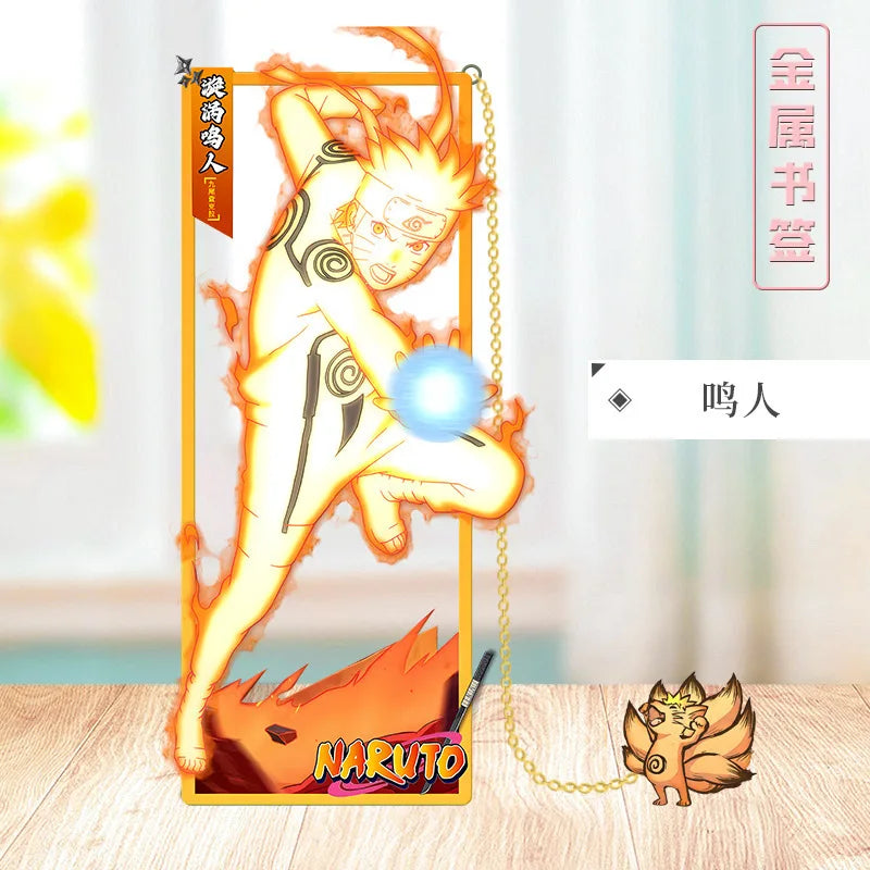Naruto Metal Bookmark - The Perfect Gift for Anime Fans and Book Lovers