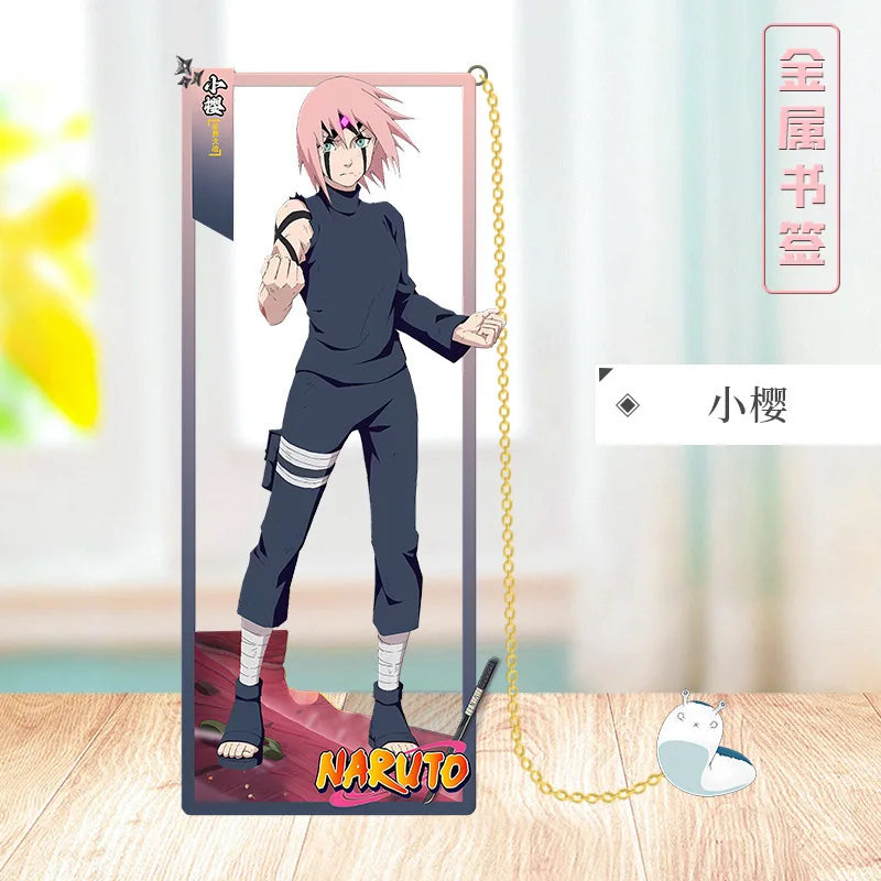 Naruto Metal Bookmark - The Perfect Gift for Anime Fans and Book Lovers