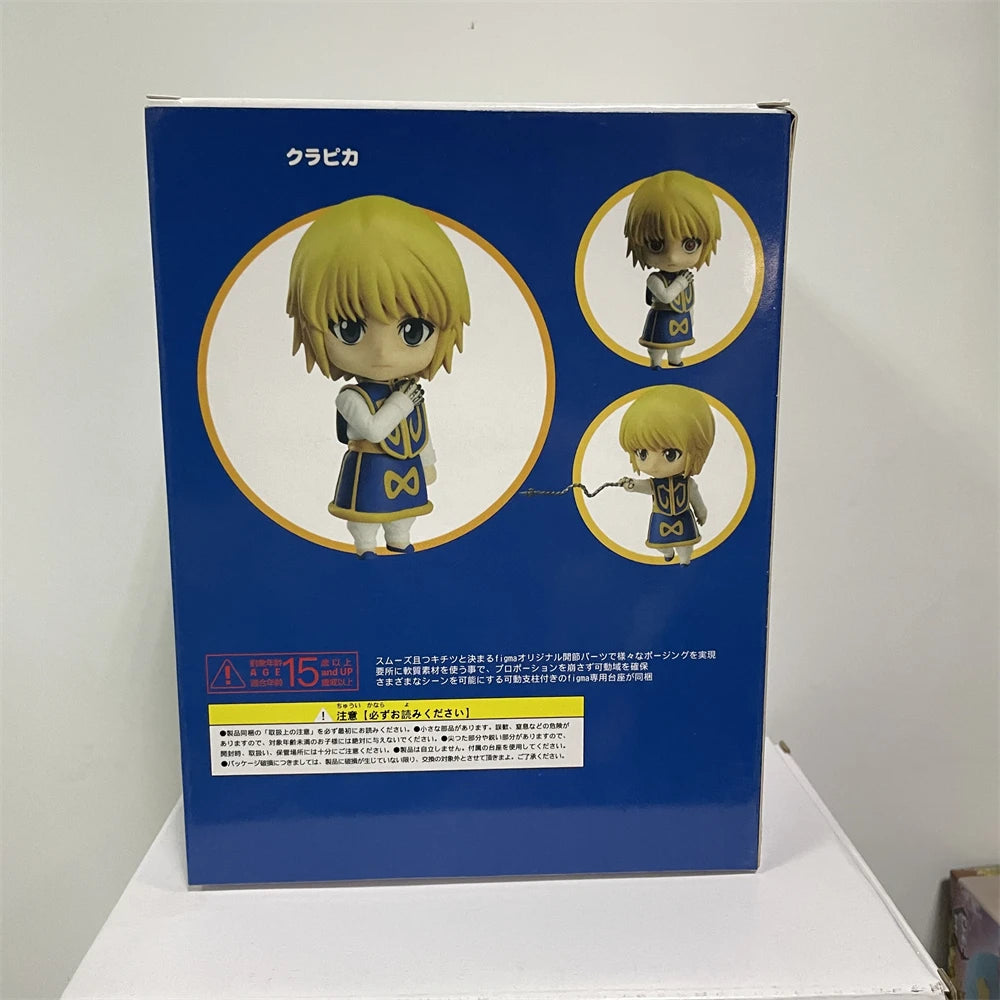 Cute Hunter X Hunter Anime Figurines, Kawaii Chibi Anime Figures, Chrollo Lucilfer, Kurapika, Gon Freeces. Killua Zoldyck PVC Action Toys 10 CM