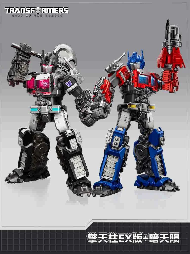 Transformers Action Figures Collections, Nemesis Optimus Prime Bumblebee Mirage Megatron Scourge