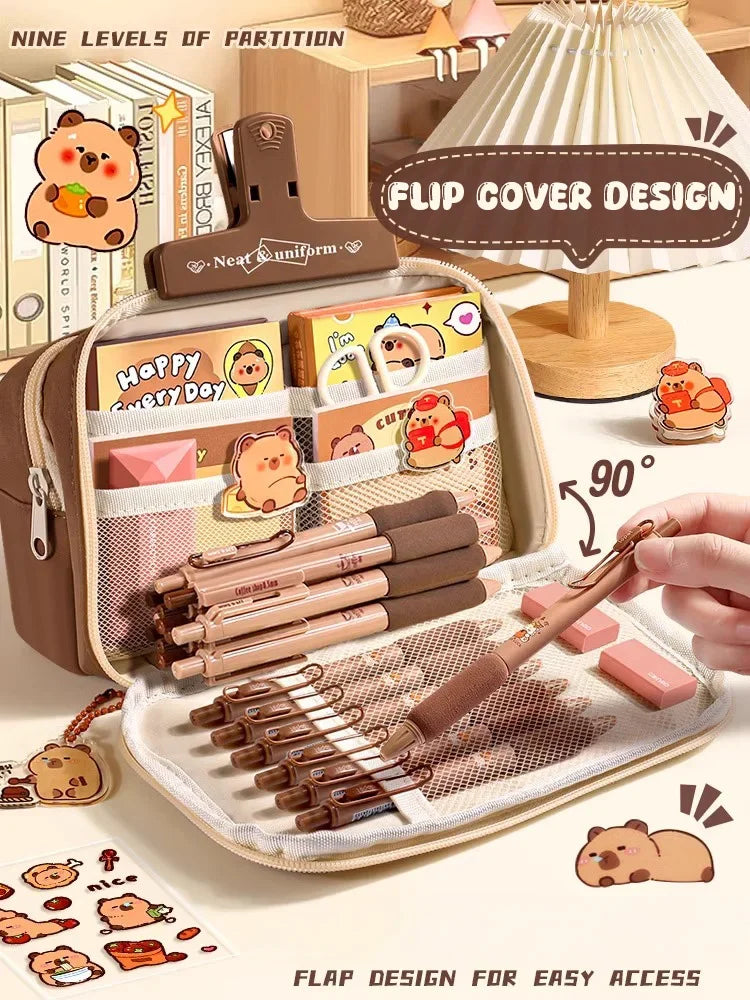 Cute Kawaii School Stationery Accessories Supplies Set