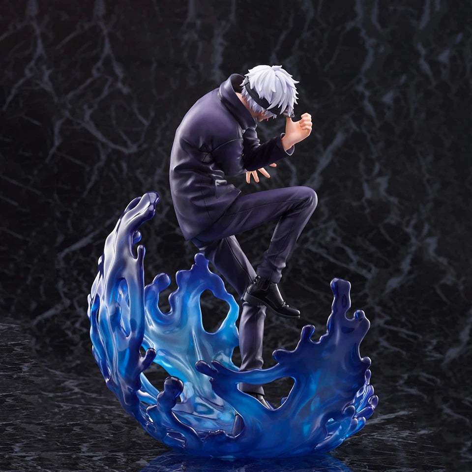 Gojo Satoru Anime Figure, Jujutsu Kaisen JJK Action Figurines Collectible 25 cm