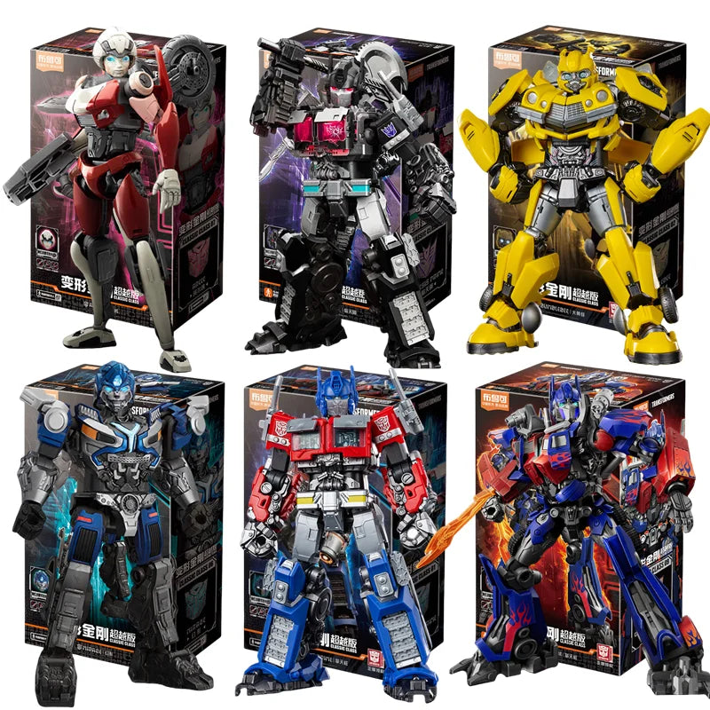 Transformers Action Figures Collections, Nemesis Optimus Prime Bumblebee Mirage Megatron Scourge