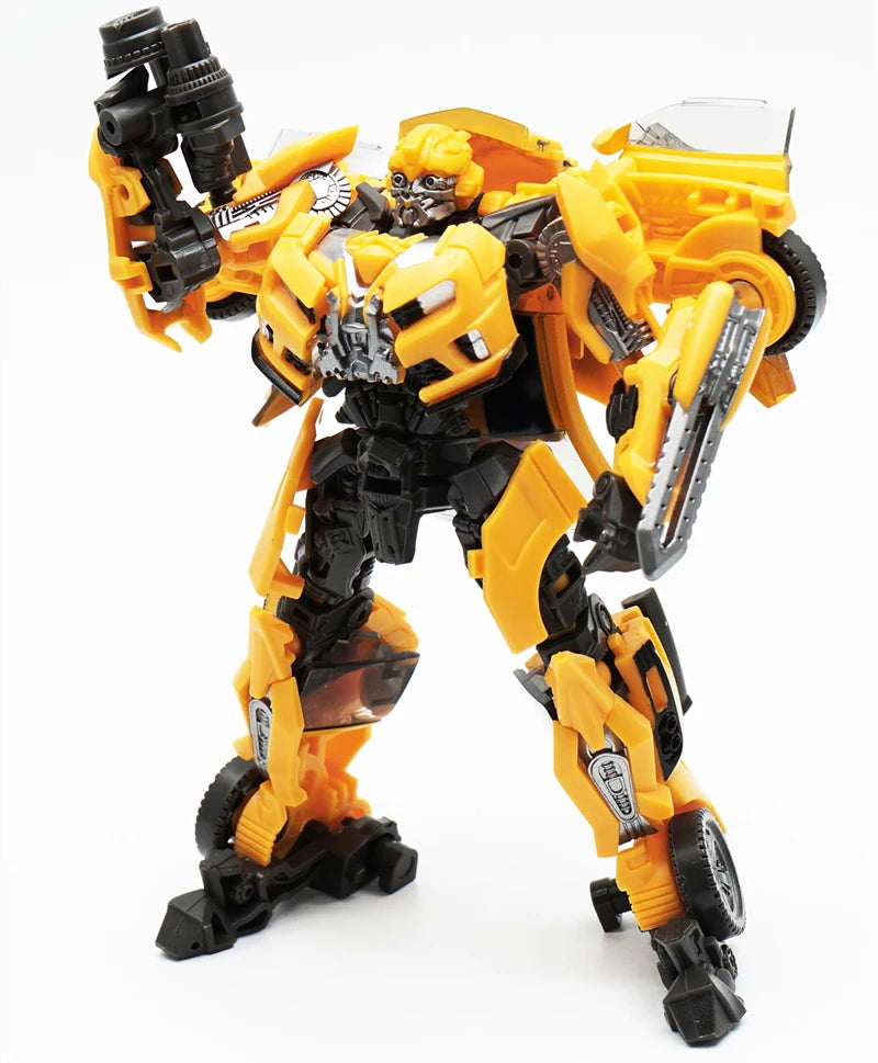 Bumblebee Action Figure, Transformers Anime Action Figurines Posable Toys 12.5 CM