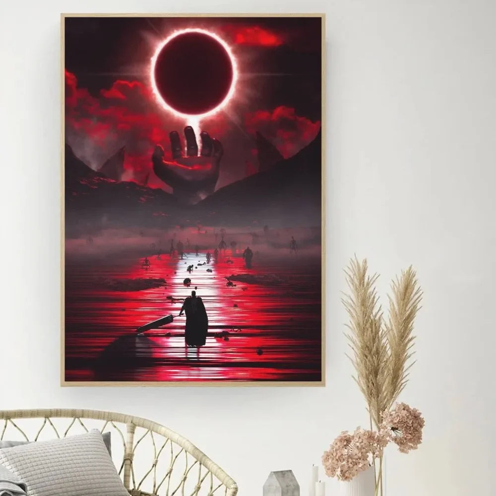Berserk Posters, Anime Poster DIY Vintage Movie Poster Wall Art