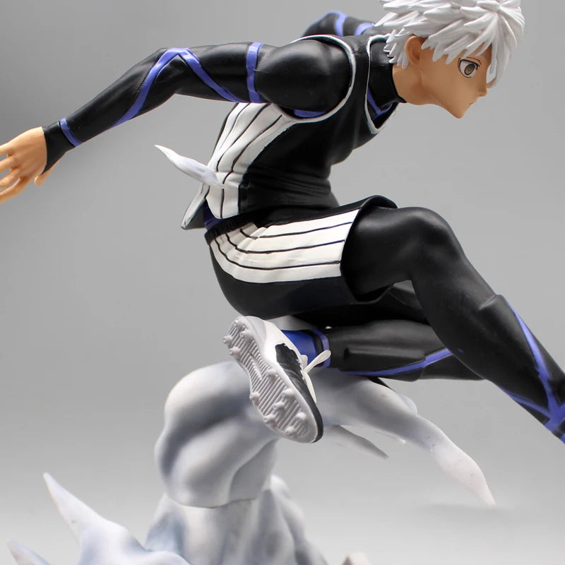 Nagi Seishiro Blue Lock Figures, Anime Figurines Soccer Football Collection Statue Decor 21 cm