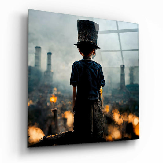 Survivor Glass Wall Art || Designer Collection
