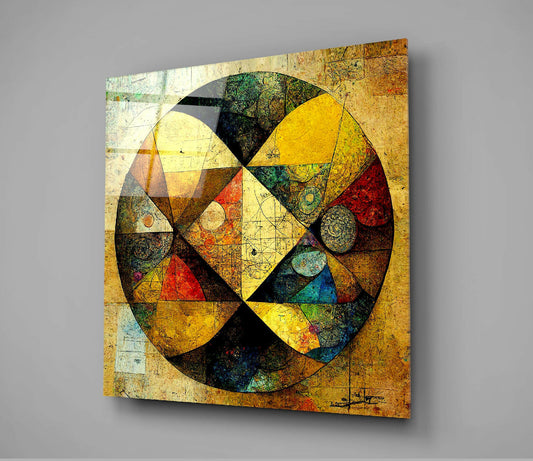Sphere Glass Wall Art || Designer Collection