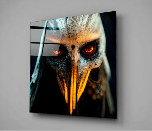 The Beak Glass Wall Art || Designer Collection