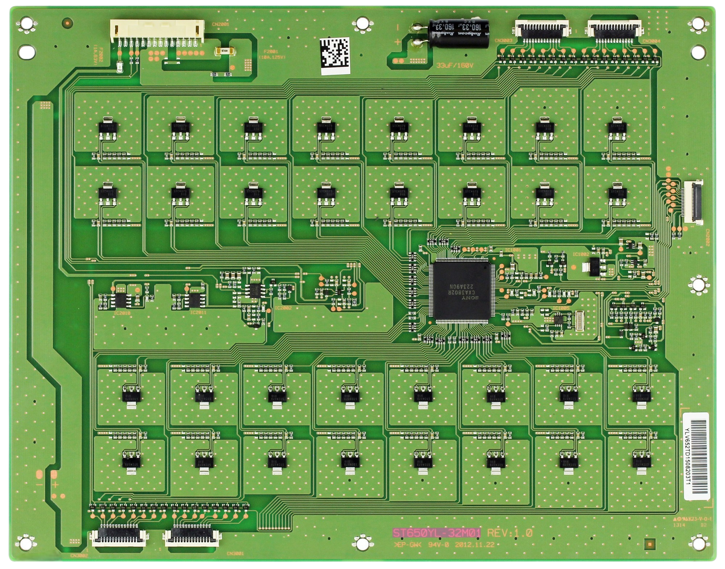 ST650YL-32M01 Sony TV Module, inverter board, ST650YL-32M01 REV:1.0, XBR-65X900A, XBR-65X850A Otarealm
