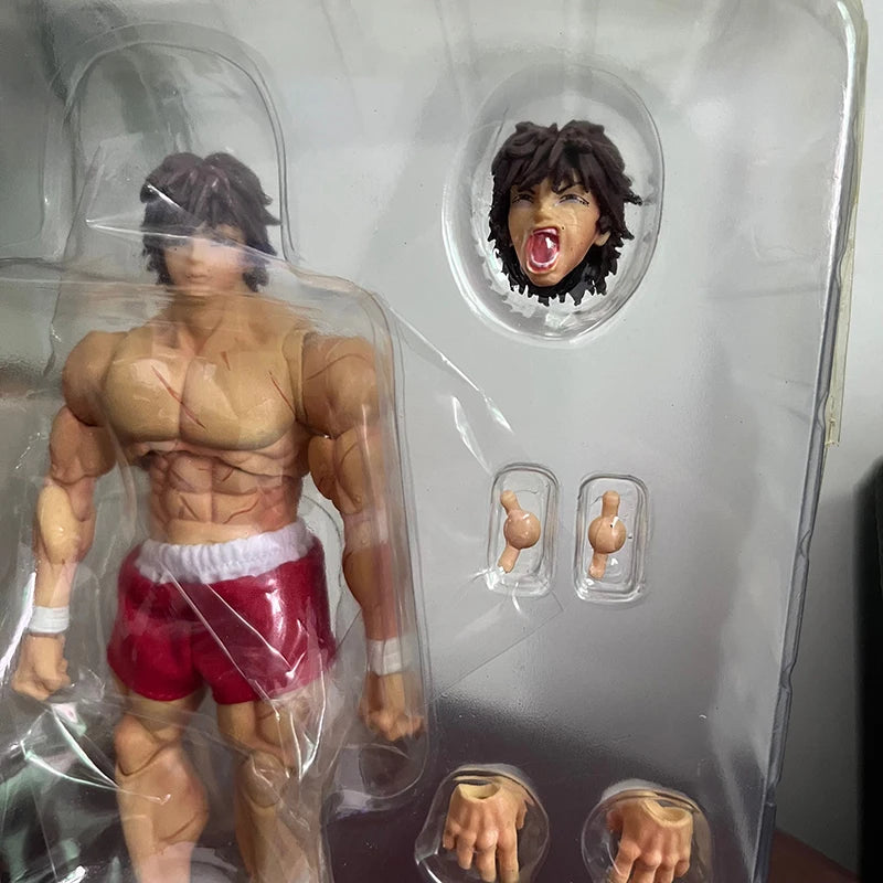 Hanma Yujiro and Baki Hanma Action Figure, Baki The Grappler Anime Figurines Son Of Ogre