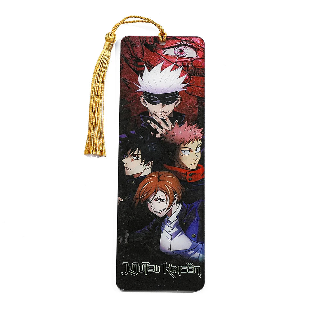 Jujutsu Kaisen Anime Acrylic Bookmark, JJK Souvenir Readings Stationery