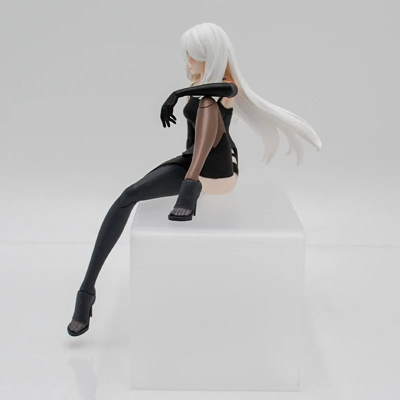 NieR:Automata Action Figures - YoRHa No.2 Type B (2B), 9S, and A2 - 15 CM Collectible Figurines