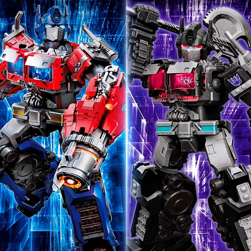 Transformers Action Figures Collections, Nemesis Optimus Prime Bumblebee Mirage Megatron Scourge