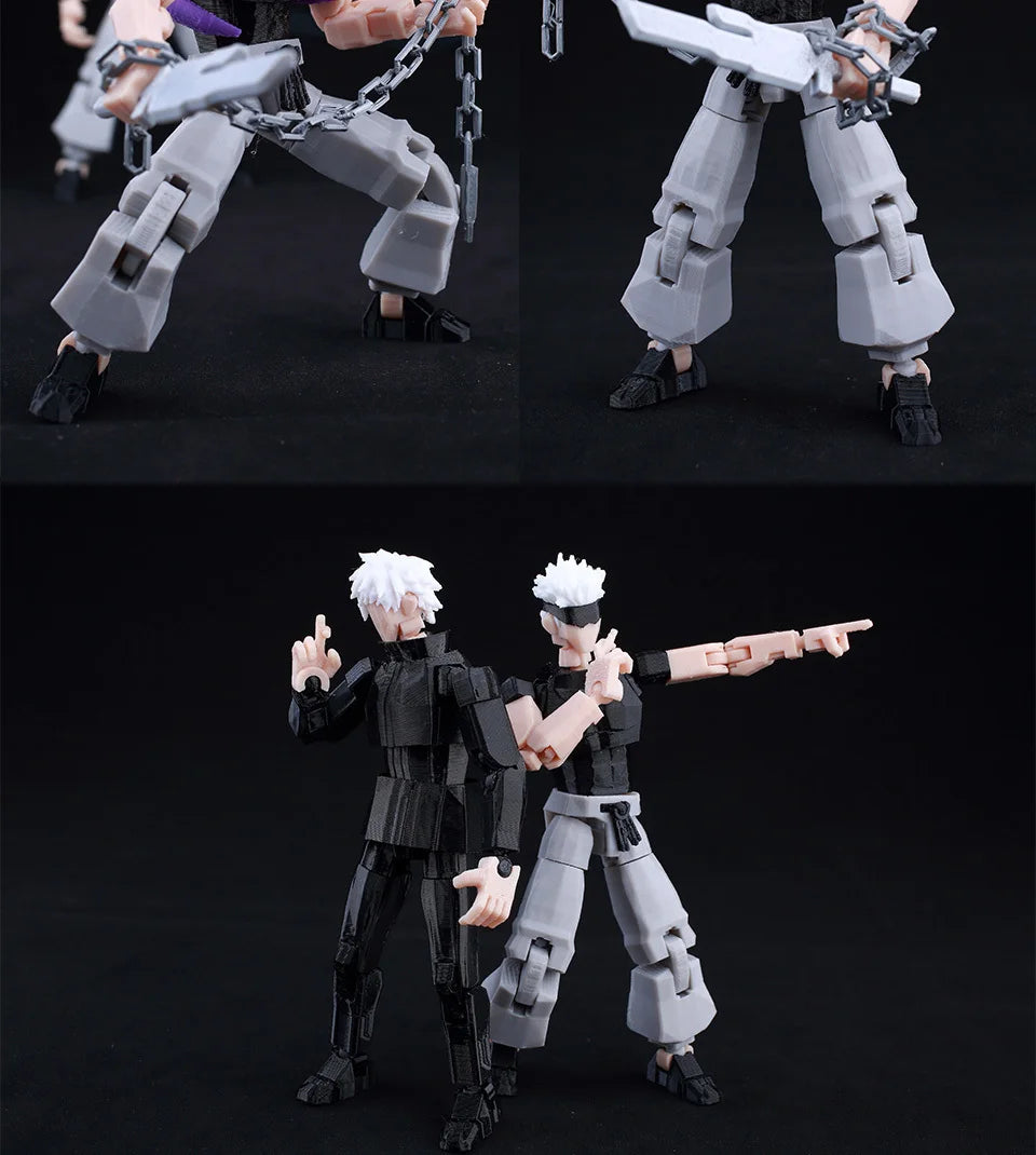 Jujutsu Kaisen 3D Printed Anime Figurine, Gojo Satoru Toji Yuji Sukuna Mahoraga Yuta