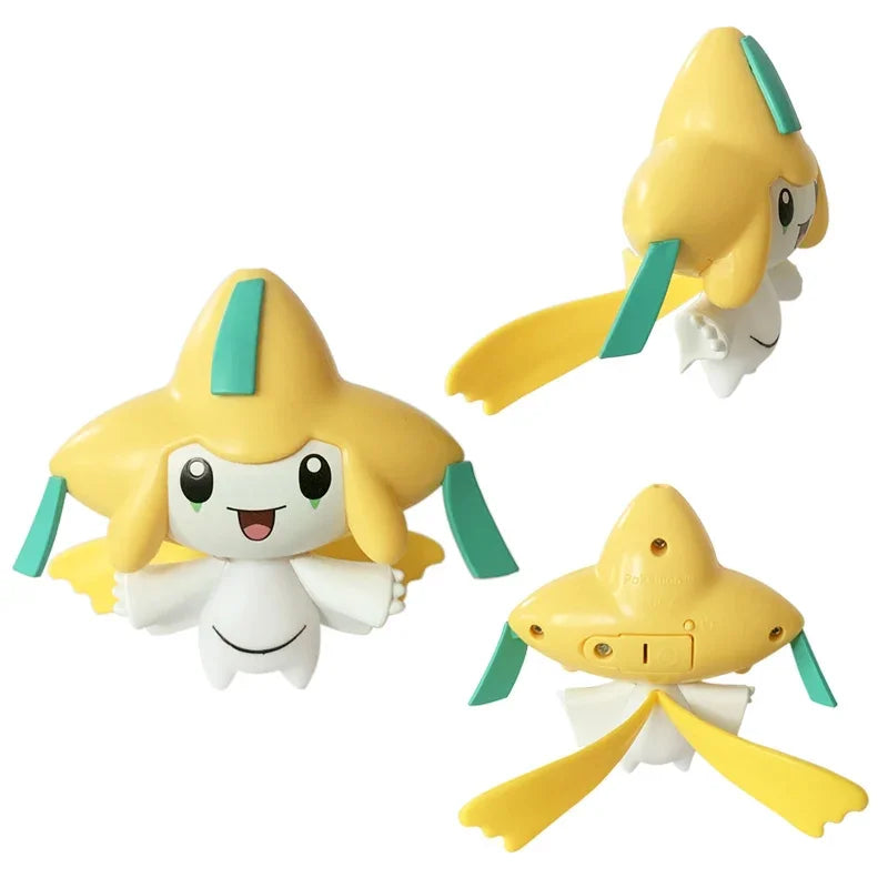 Pokemon Night Light Anime Dolls, Pikachu Eevee Jirachi Bulbasaur Psyduck Bedroom Bedside LED Lights Room Decor Kids Toys