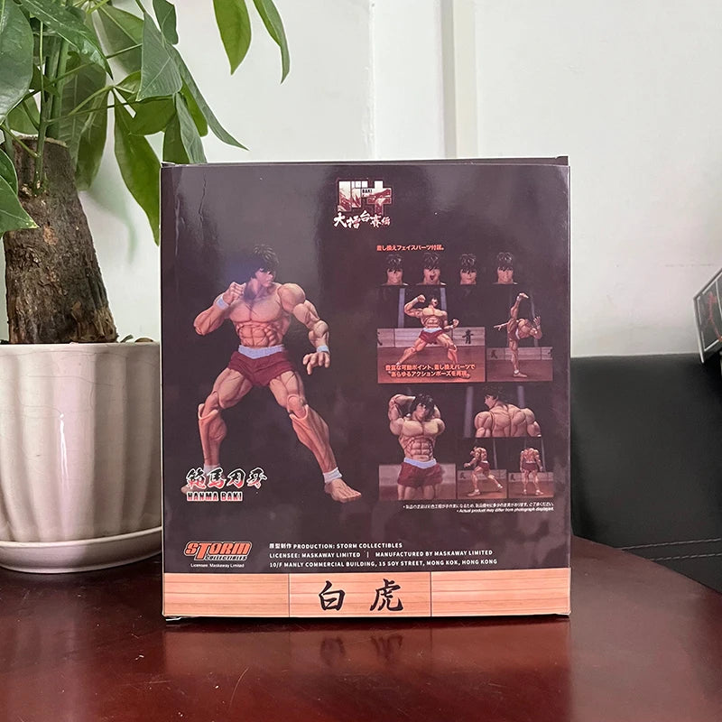 Hanma Yujiro and Baki Hanma Action Figure, Baki The Grappler Anime Figurines Son Of Ogre