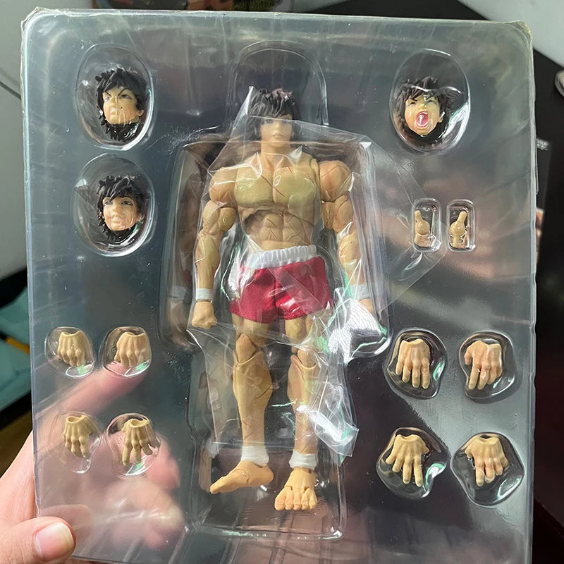 Hanma Yujiro and Baki Hanma Action Figure, Baki The Grappler Anime Figurines Son Of Ogre