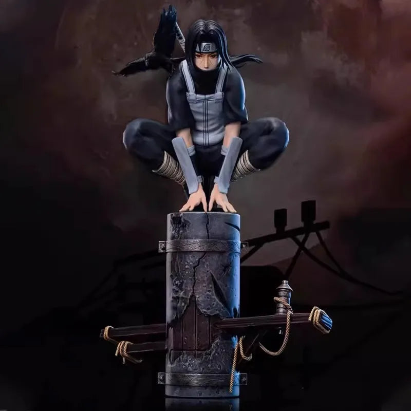 Itachi Uchiha Anime Figurines, Teen Anbu Black Ops Akatsuki Naruto Figure 23cm/9in