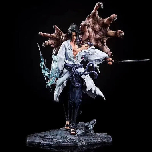 Sasuke Uchiha Figure, Cursed Seal Of Heaven Figurine, Anime Gifts 31cm/12in