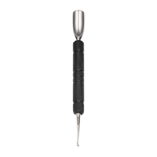 Satin Edge Rubber Grip Cuticle Pusher and Spoon Nail Cleaner Otarealm