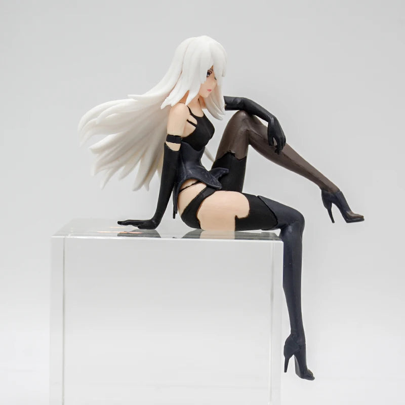NieR:Automata Action Figures - YoRHa No.2 Type B (2B), 9S, and A2 - 15 CM Collectible Figurines