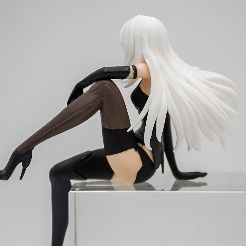 NieR:Automata Action Figures - YoRHa No.2 Type B (2B), 9S, and A2 - 15 CM Collectible Figurines