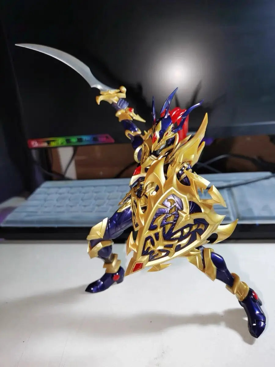 Black Luster Soldier Assembly Model Anime Figure, Yu-Gi-Oh! Duel Monsters Action Figure