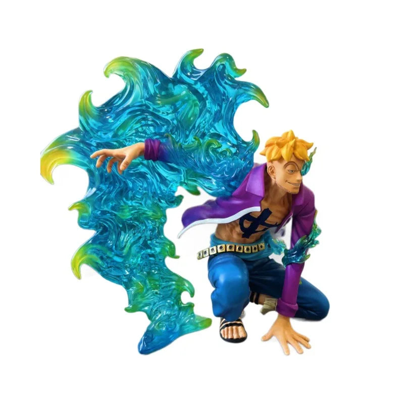 One Winged Immortal Phoenix Marco Anime Figure, One Piece Figurines Action PVC Gk 20CM