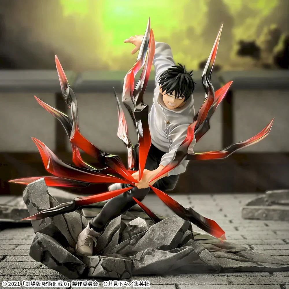 Original SEGA Luminasta Jujutsu Kaisen Okkotsu Yuta Black Flash Figurine - PVC Anime Action Figure