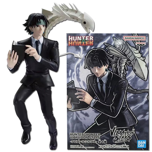6 PCS Hunter X Hunter Figurines, Chrollo Killua Gon Hisoka Kurapika Illumi Action Figure PVC Statue