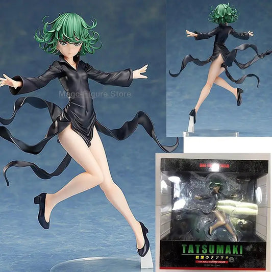 Tatsumaki Anime Figure, One Punch Man Tornado Terror Action Figurines 23 CM