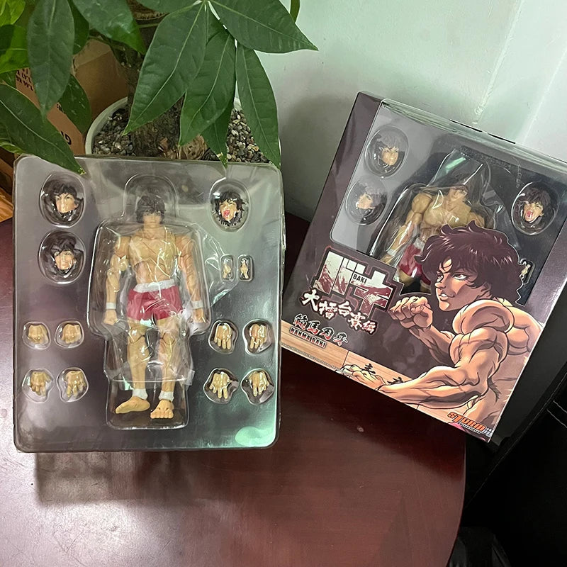 Hanma Yujiro and Baki Hanma Action Figure, Baki The Grappler Anime Figurines Son Of Ogre
