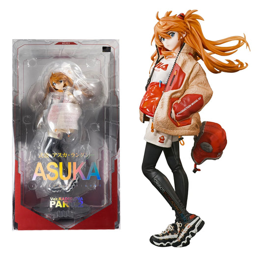 Asuka Langley Soryu Anime Figurine, Neon Genesis Evangelion EVA Action Figure 23 CM