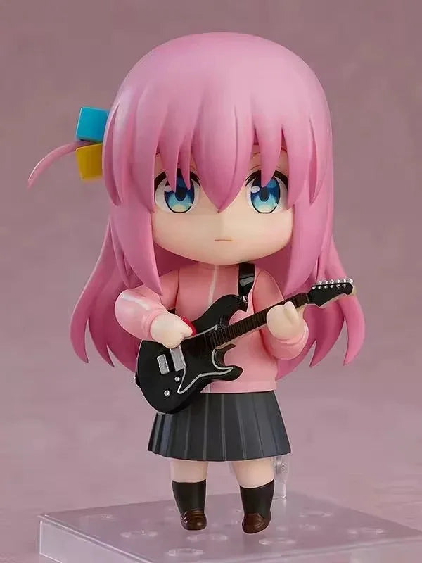BOCCHI THE ROCK! Figurines, Gotoh Hitori Kawaii Chibi Cute Anime Figure Model PVC Collector 10 cm