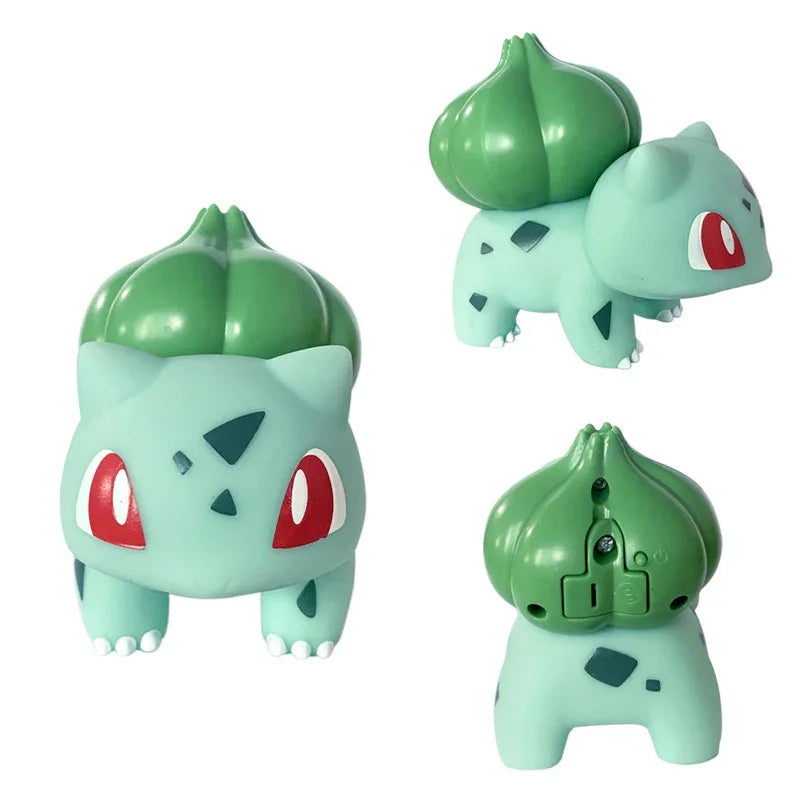 Pokemon Night Light Anime Dolls, Pikachu Eevee Jirachi Bulbasaur Psyduck Bedroom Bedside LED Lights Room Decor Kids Toys