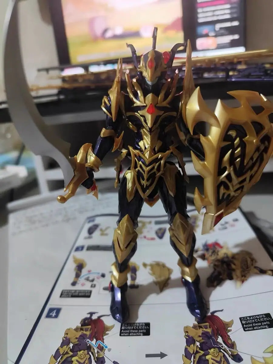 Black Luster Soldier Assembly Model Anime Figure, Yu-Gi-Oh! Duel Monsters Action Figure