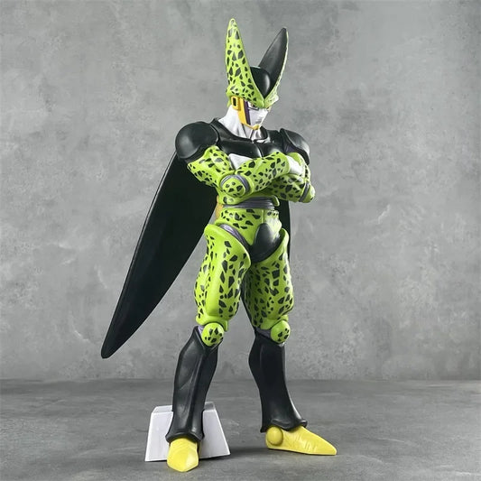 Dragon Ball Z Anime Figure Cell Action Figures Ultimate Shape Dbz Super Saiyan Model Dolls Kids Toys Collectible Car Decoration